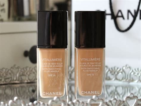 chanel foundation samples|chanel vitalumiere foundation color chart.